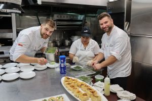 Zadar dinner in Delmonico's Restaurant on Wall Street: Zadar chefs, vintners and olive growers delight journalist and tour operator elite of New York